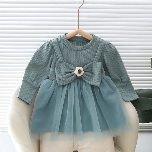 2920 Baby Girl Winter Frock | 1-3 Years