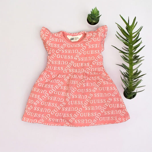 Kids Casual Summer Frock Cotton Single Jersey Fabric | 9 Month to 4.5 Years