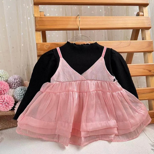 Adorable Black Frock for Your Little Fashionista! 6 Month to 2 Years