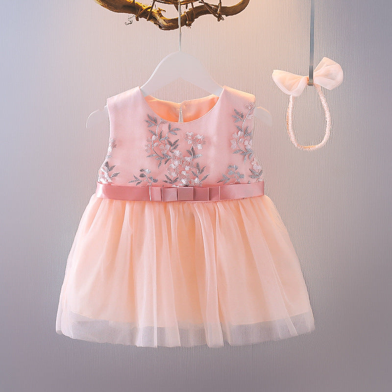 Item code : 7203 Frock with Hairband | 1 Year to 2.5 Years