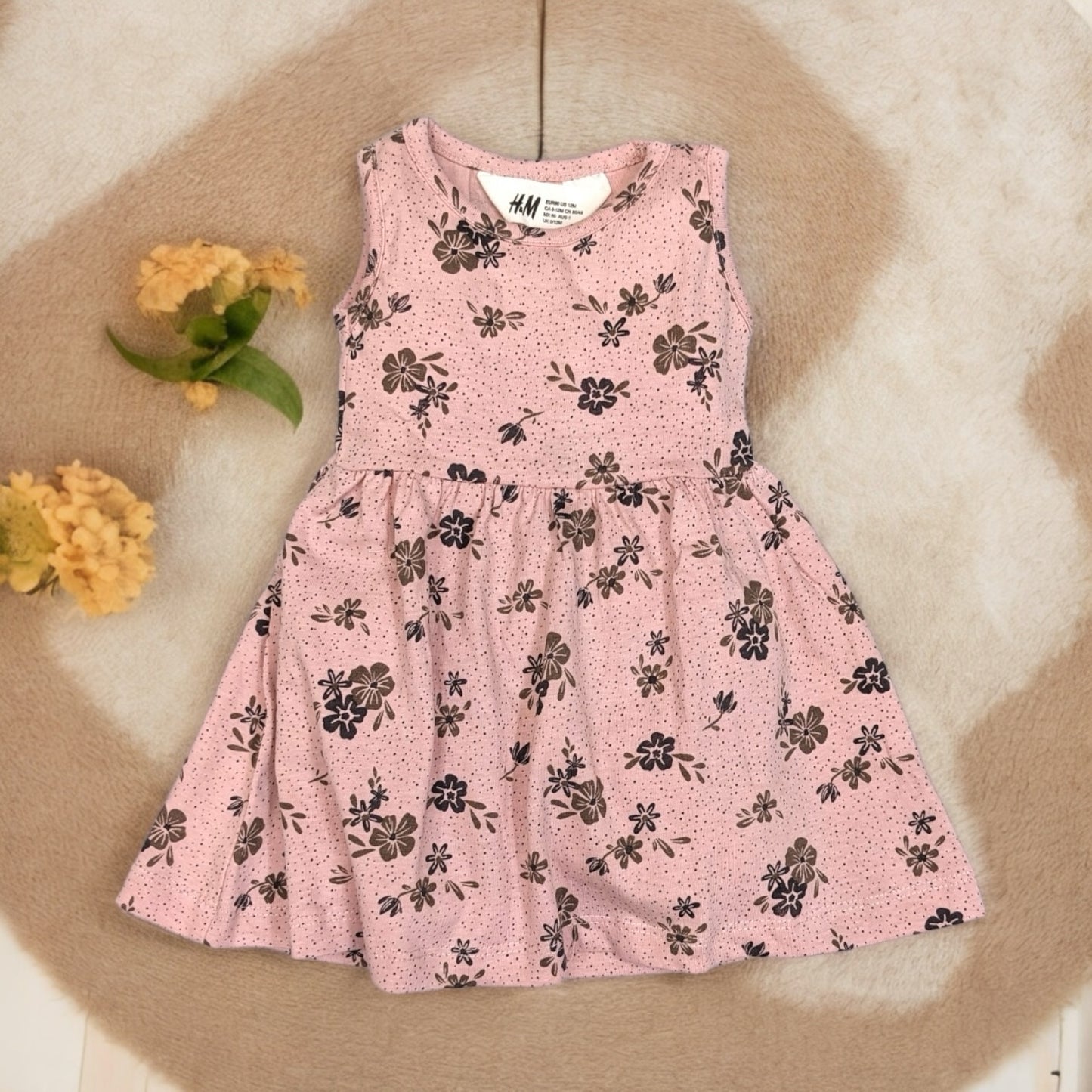 Kids Casual Summer Frock Cotton Single Jersey Fabric | 9 Month to 4.5 Years