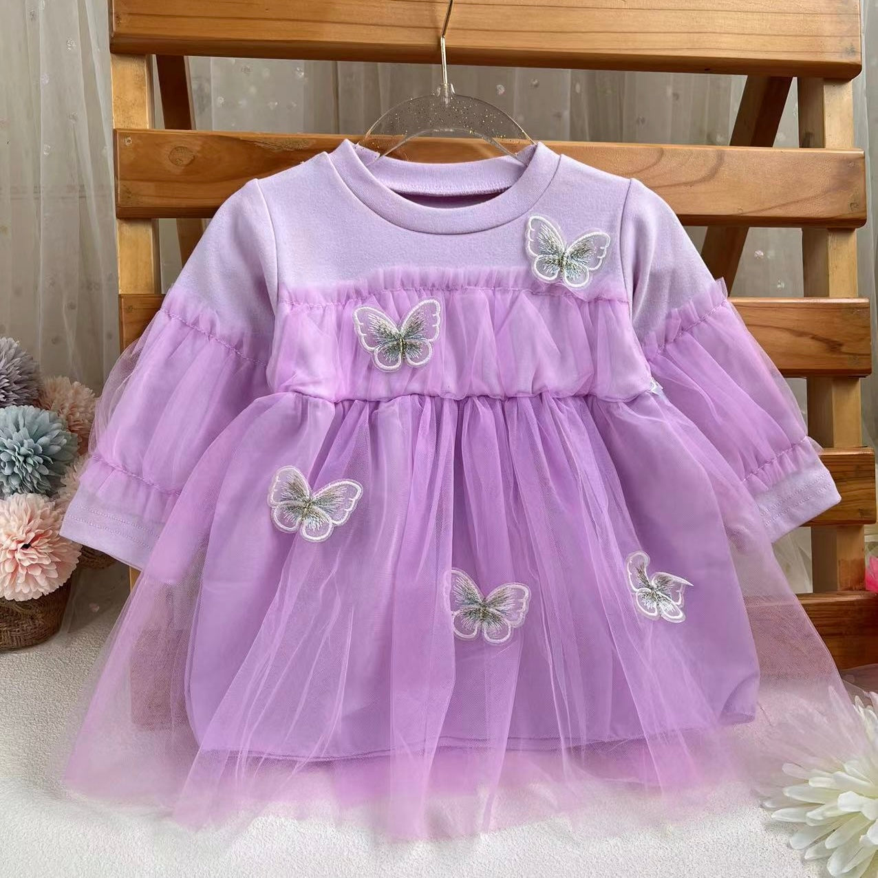 Princess Butterfly Frock 6 Month to 2.5 Years