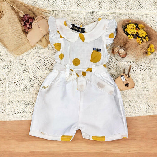 Short style Jumpsuit soft cotton fabric | 1-2.5 Years