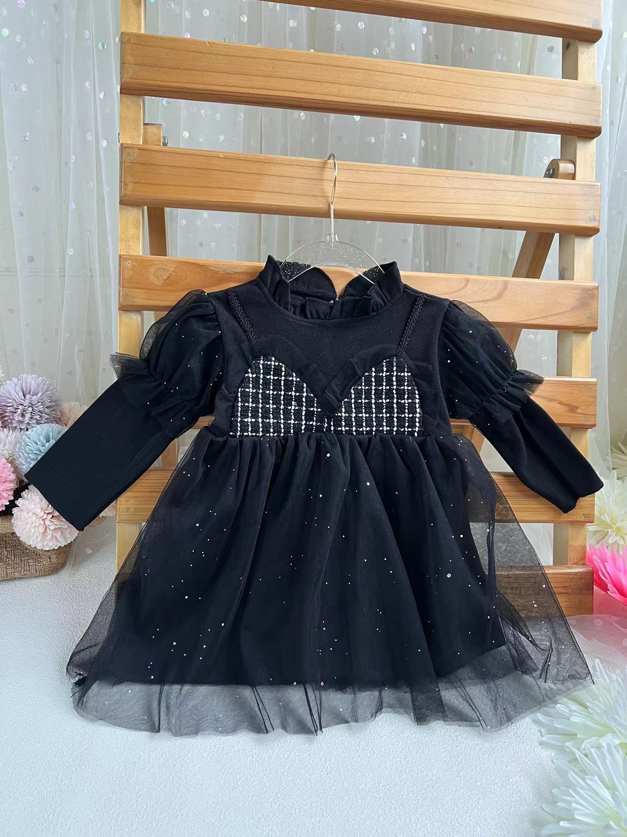 Black Beauty frock 6 Month to 2.5 Years